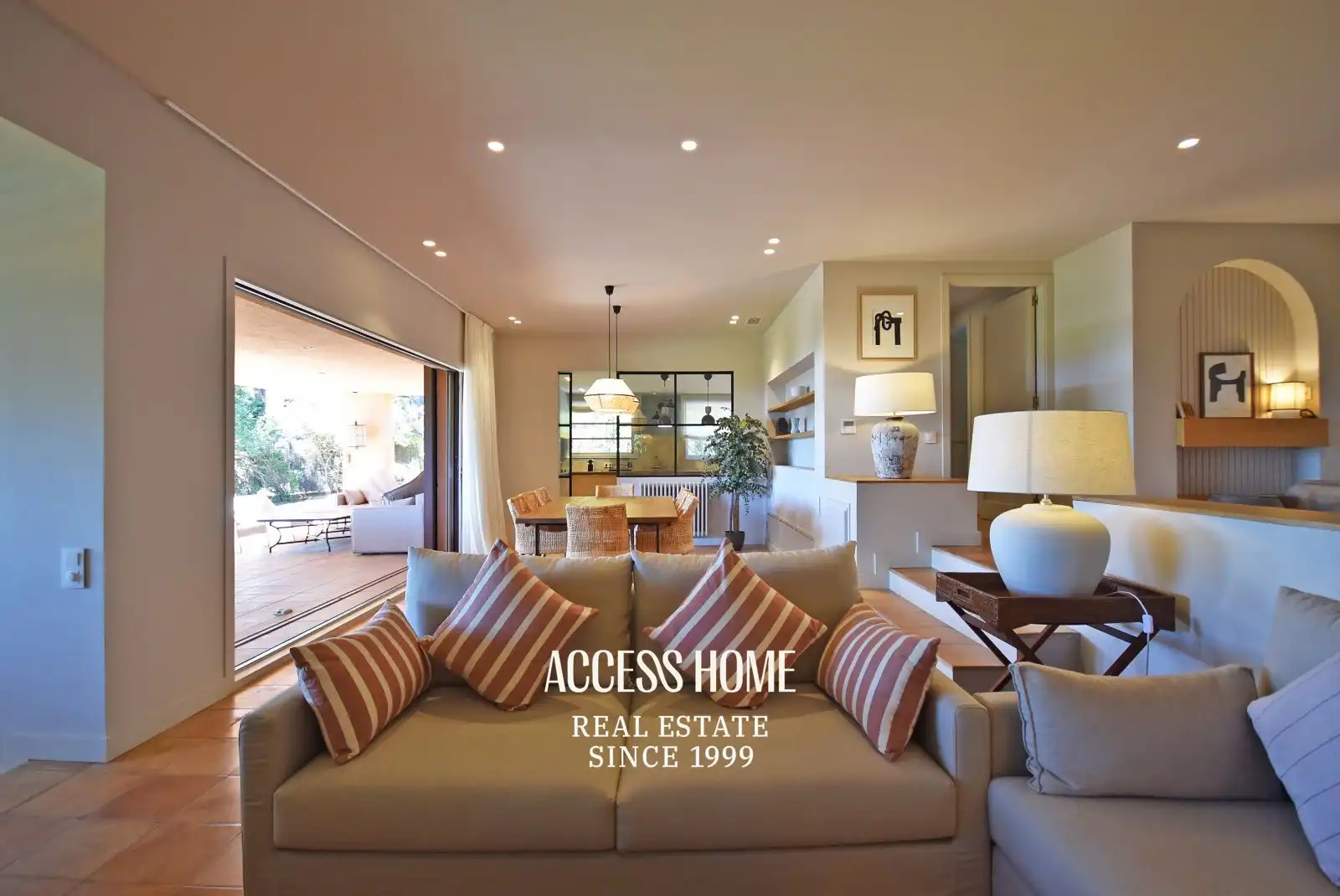 Living room of Houses for rent in Sant Vicenç de Montalt  with Air Conditioner, Heating and Swimming Pool