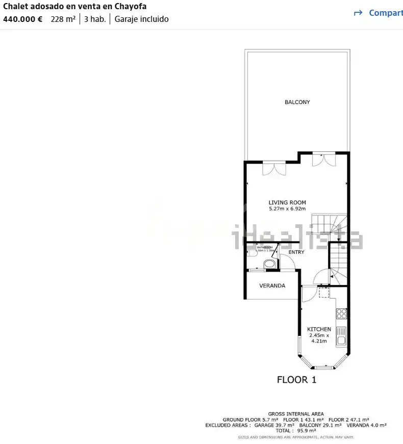 Maison mitoyenne à vendre à Chayofa, imagen 29