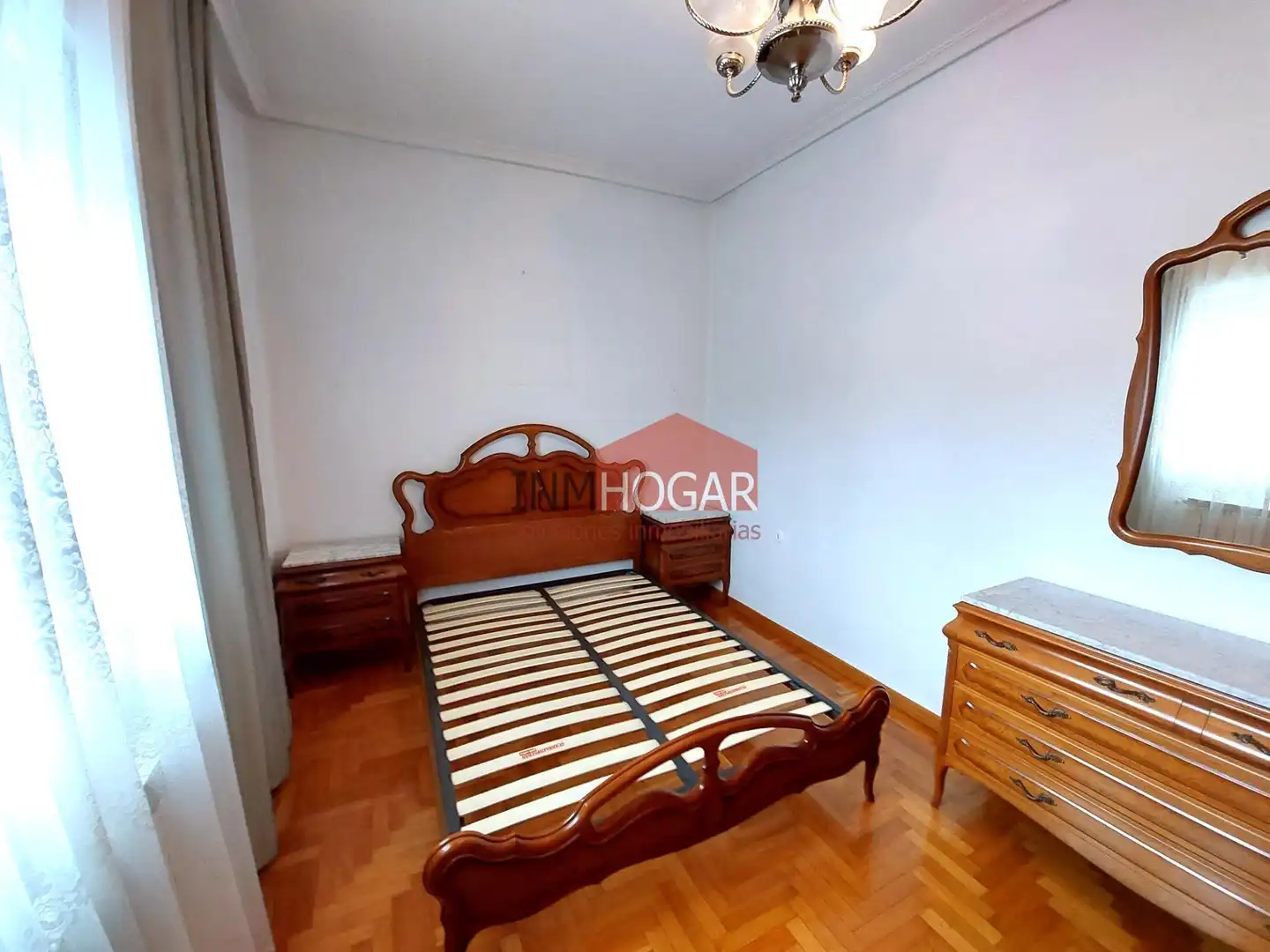 Schlafzimmer von Wohnung zum Verkauf in Arévalo mit Heizung, Parkett und Abstellraum