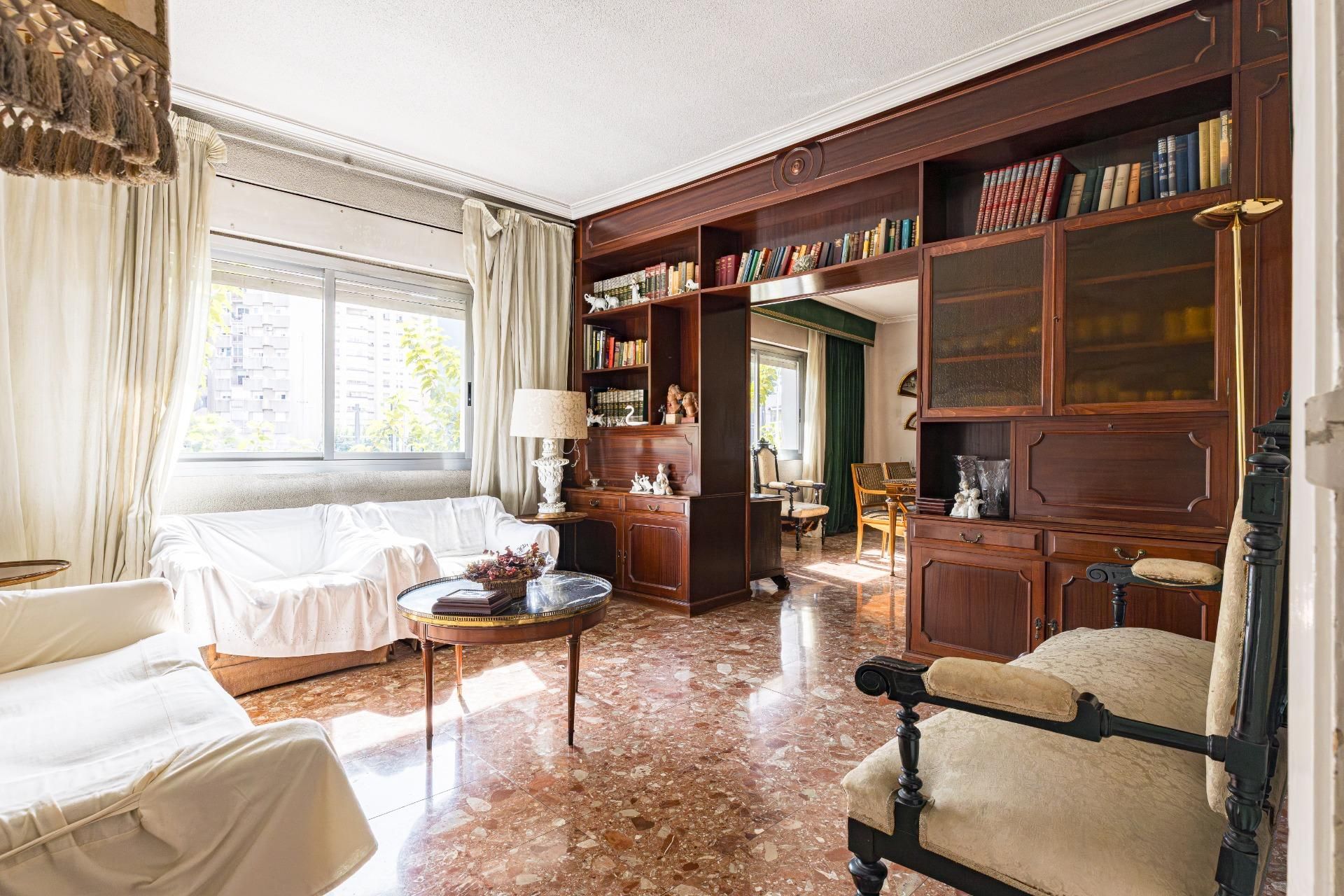 Living room of Flat for sale in  Murcia Capital  with Air Conditioner and Heating