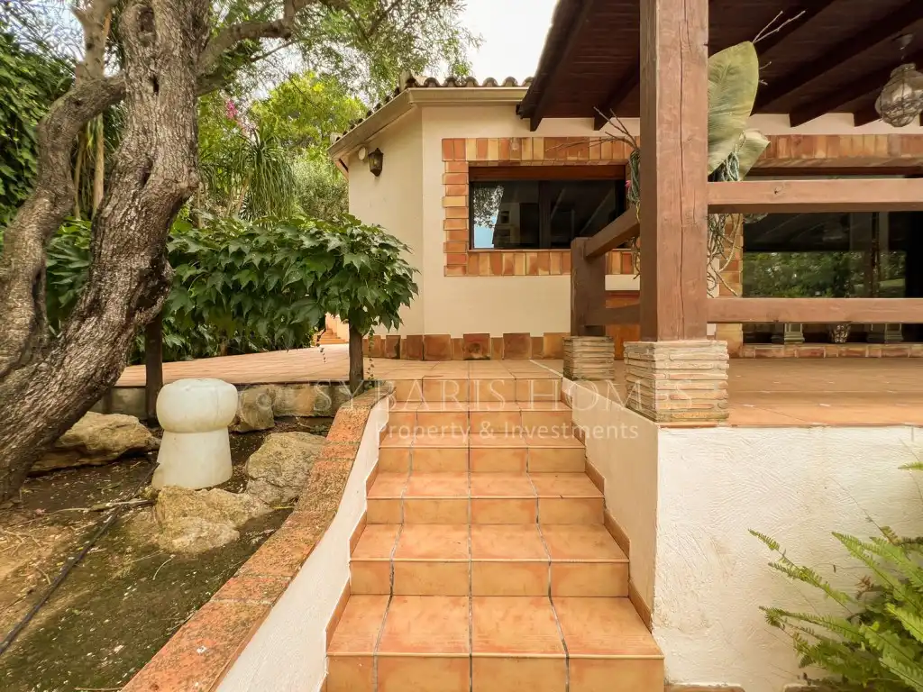 Exterior view of Houses for sale in Dénia  with Air Conditioner, Private garden and Terrace