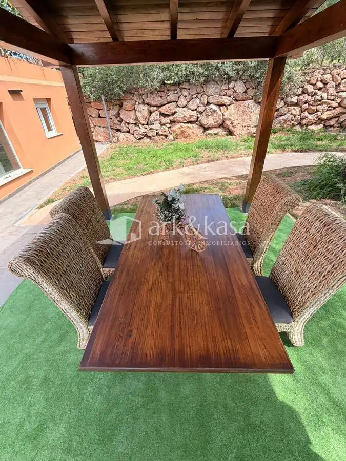 Terraza de Casa o chalet de alquiler en Sagunto / Sagunt con Aire acondicionado, Jardín privado y Terraza