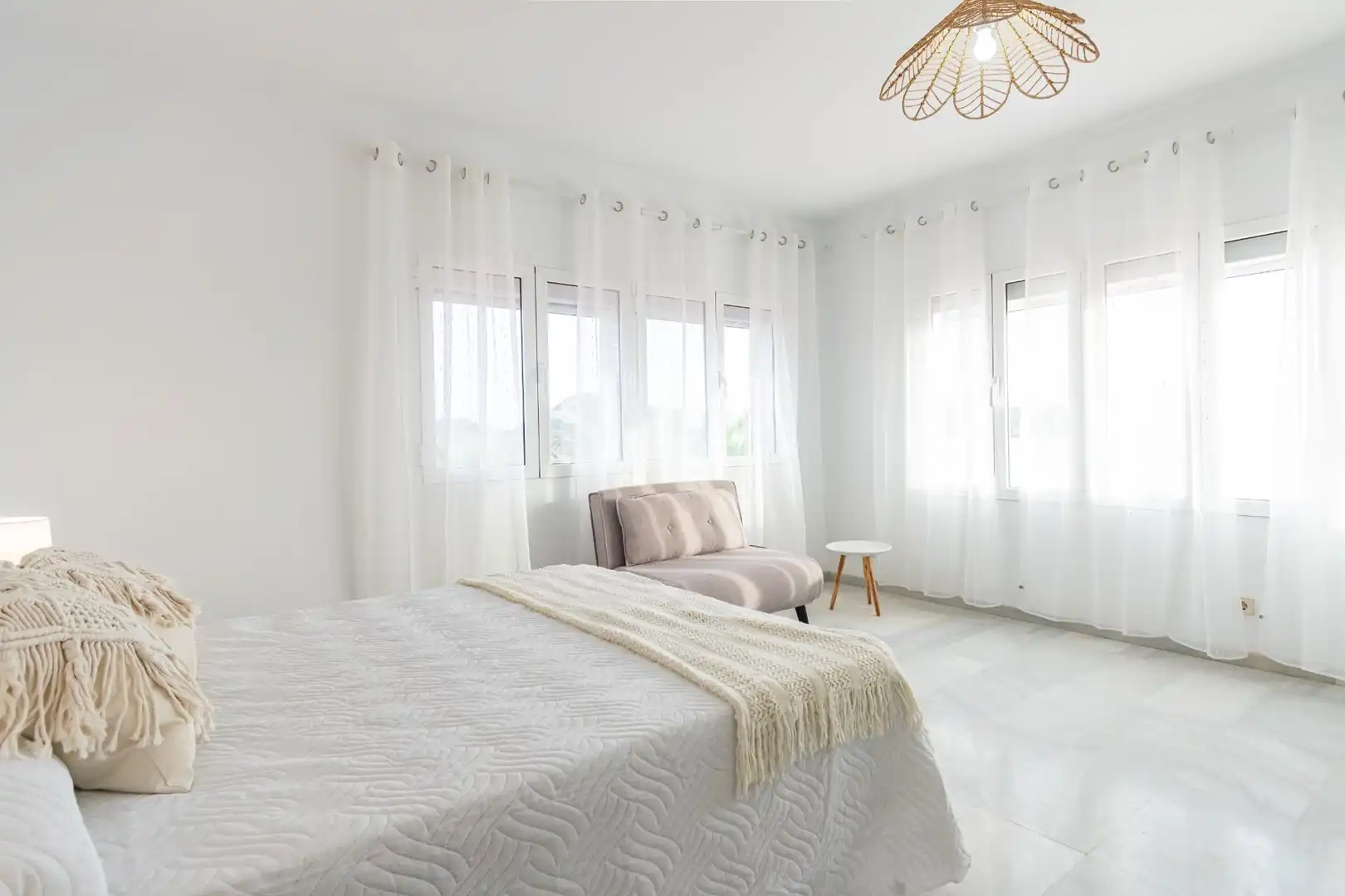 Dormitori de Casa o xalet en venda en Águilas amb Aire condicionat, Jardí privat i Terrassa