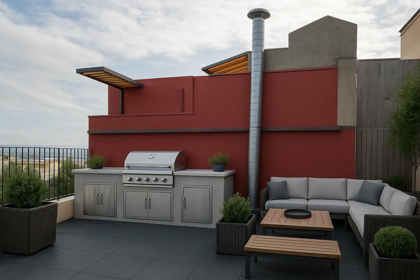 Terraza de Piso en venta en  Barcelona Capital con Terraza y Piscina comunitaria