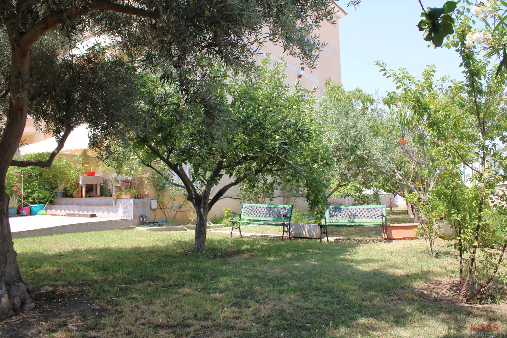 Garden of Flat for sale in Cunit  with Heating, Private garden and Terrace