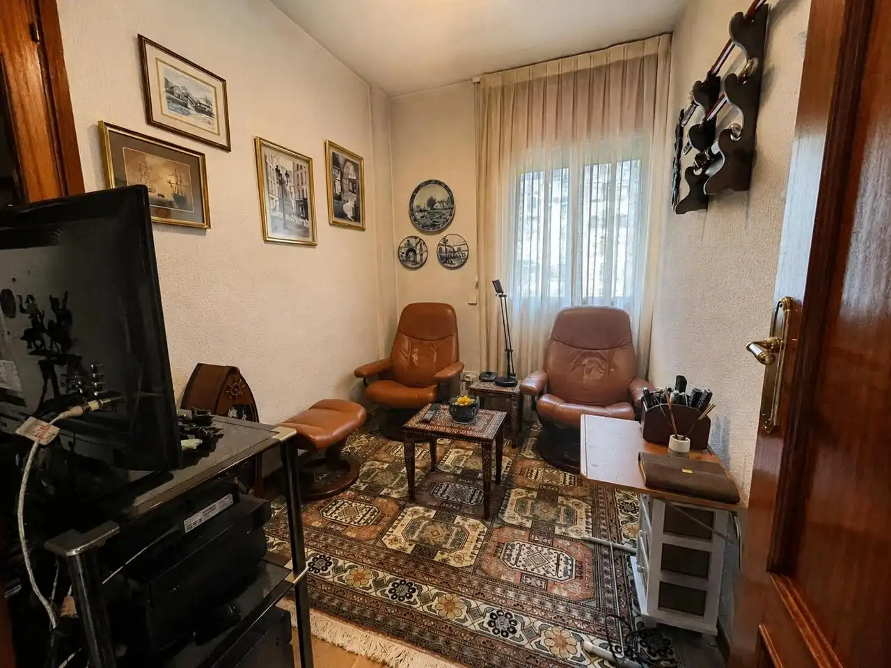 Sala de estar de Piso en venta en Madrid con Aire acondicionado, Calefacción y Parquet