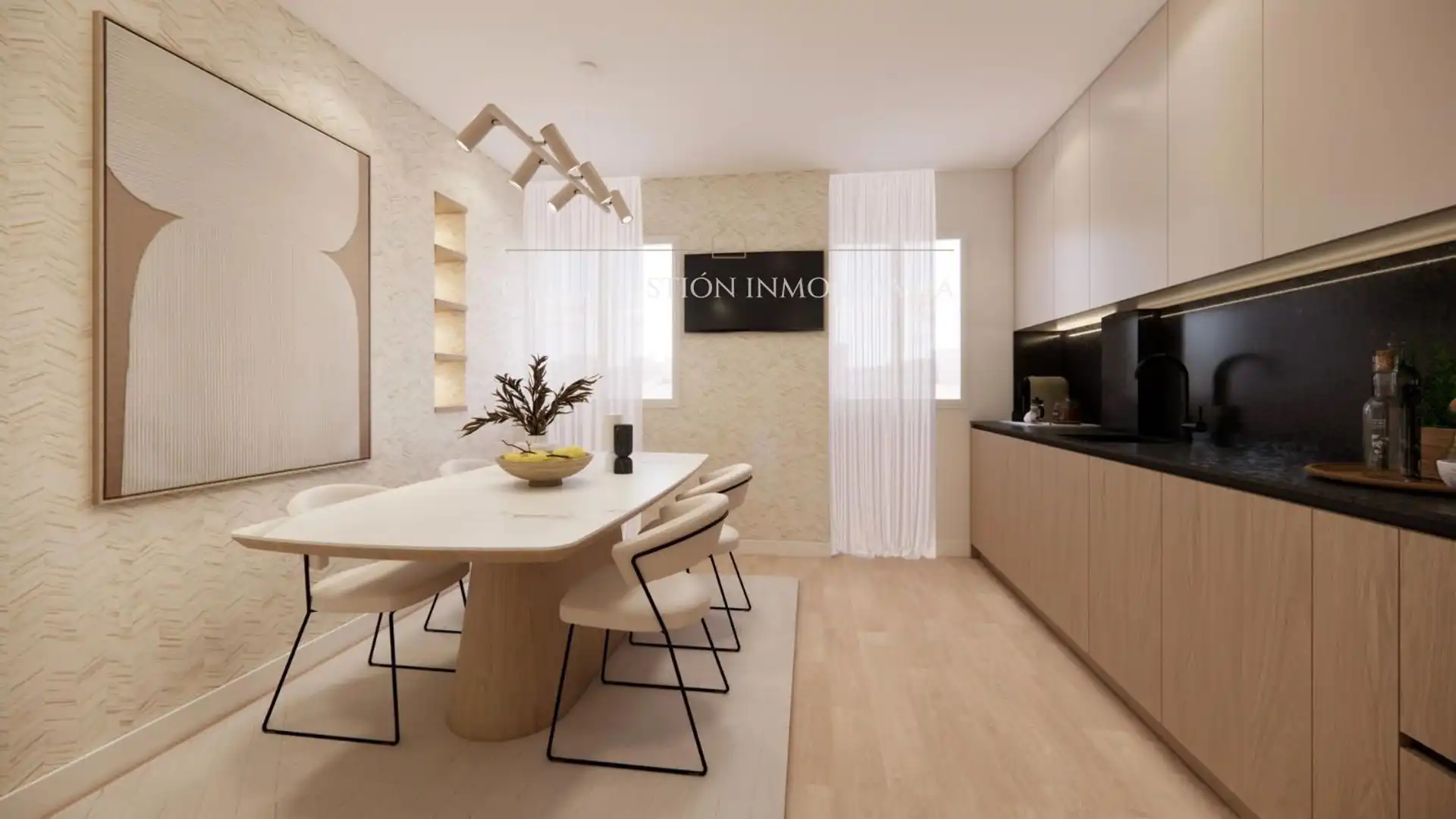 Dining room of Flat for sale in Salamanca Capital  with Heating, Terrace and Furnished