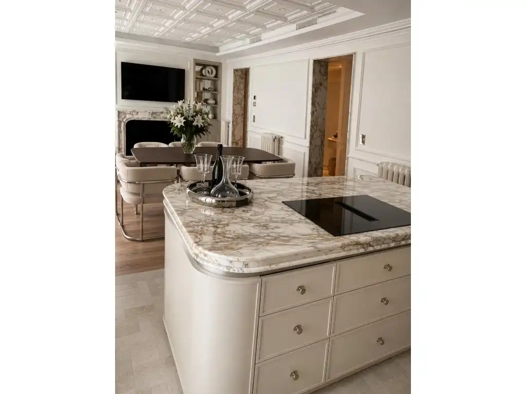 Kitchen of Flat for sale in Madrid  with Air Conditioner, Heating and Oven