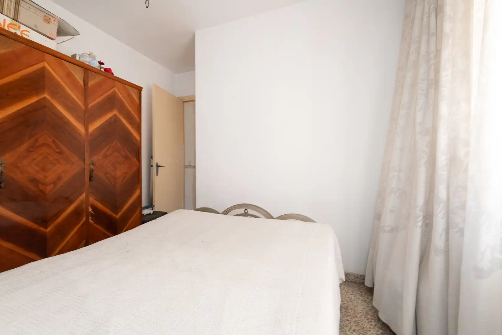 Bedroom of Flat for sale in Málaga