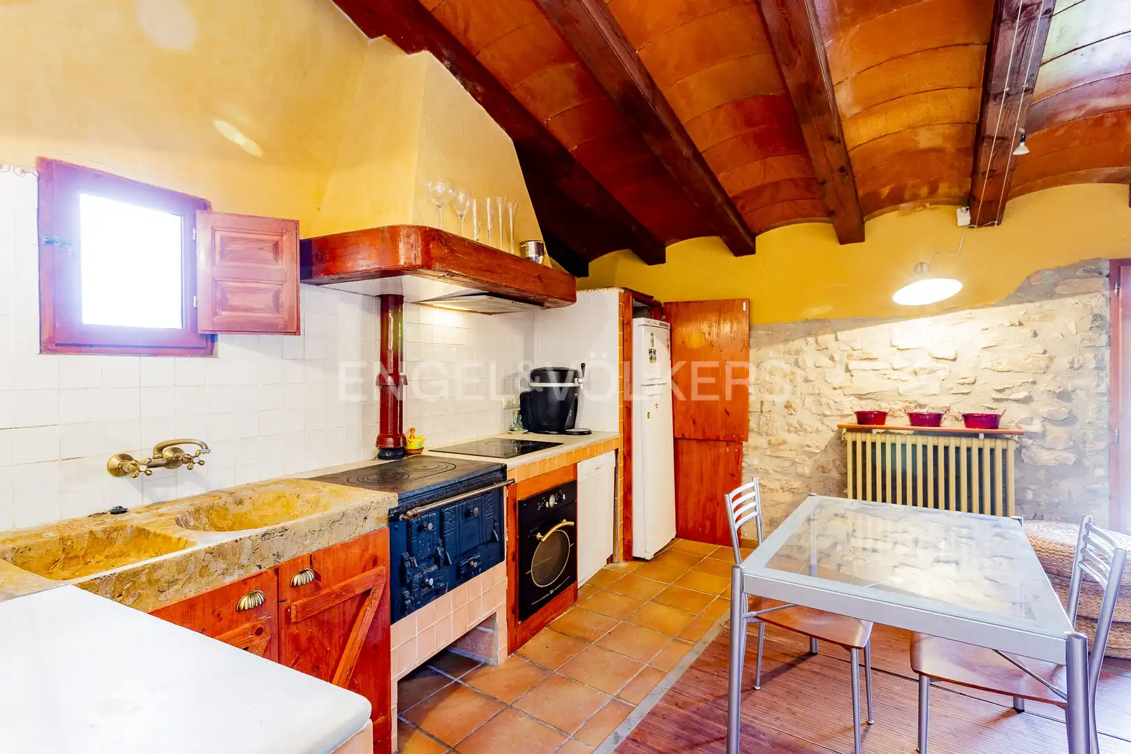 Cocina de Casa o chalet en venta en Bellprat con Calefacción, Parquet y Terraza