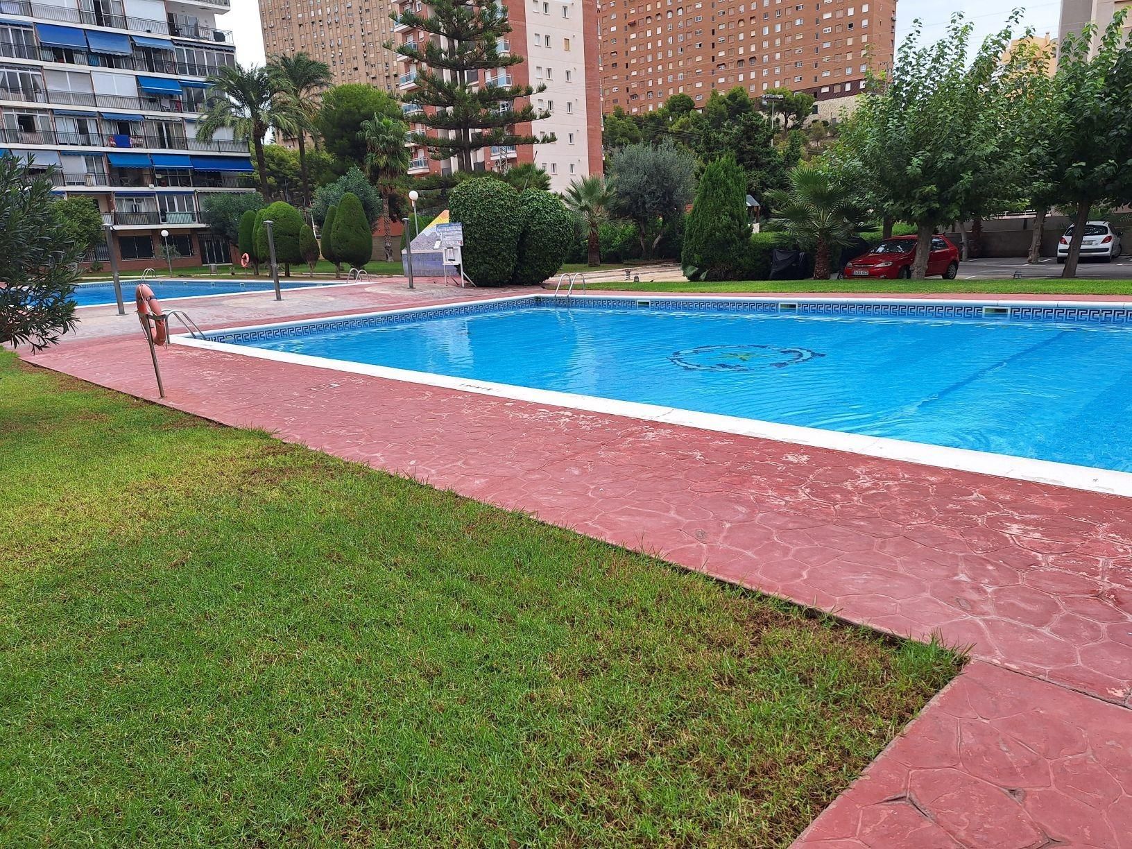 Piscina de Apartamento en venta en Finestrat con Jardín privado, Terraza y Piscina comunitaria