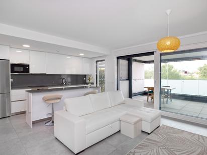 Living room of Flat for sale in Mijas  with Air Conditioner, Terrace and Storage room