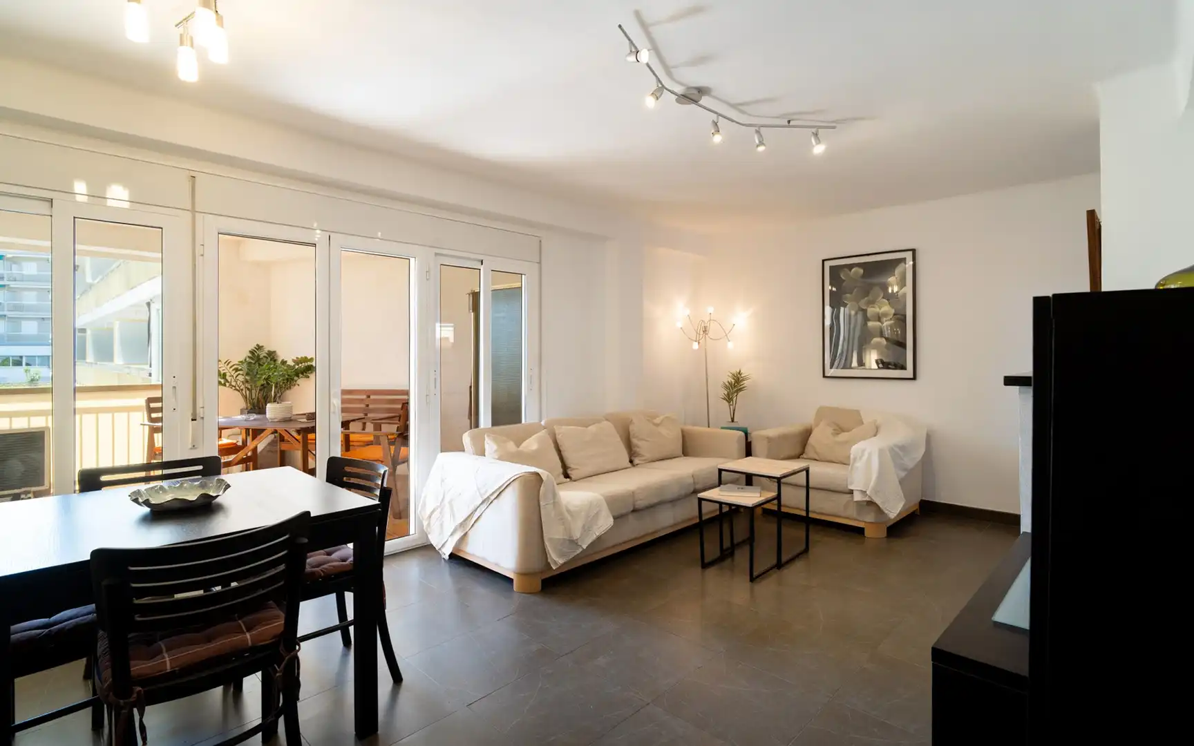 Wohnzimmer von Wohnung zum Verkauf in Cambrils mit Klimaanlage, Heizung und Terrasse