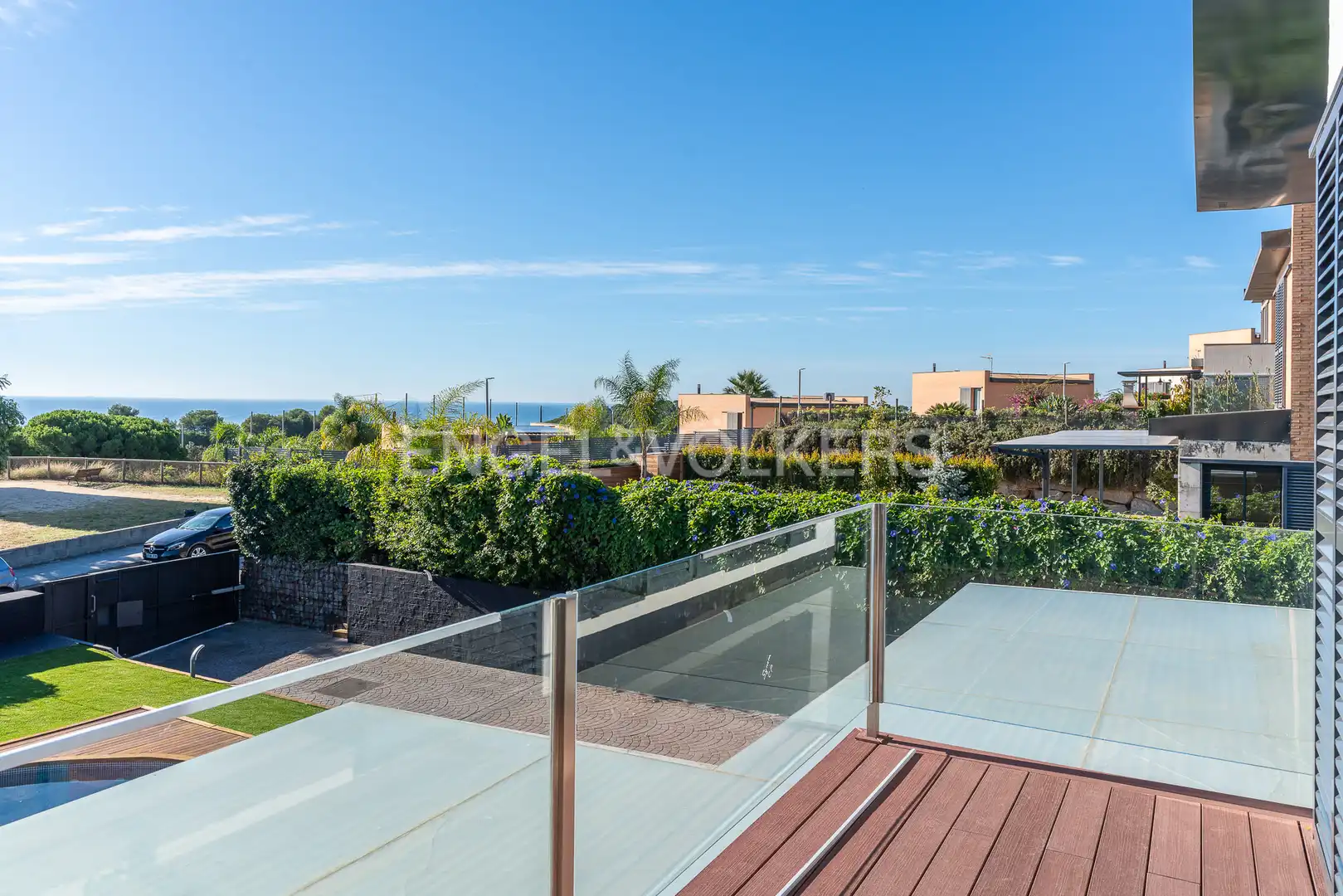 Terraza de Casa o chalet en venta en Sant Vicenç de Montalt con Calefacción, Jardín privado y Parquet
