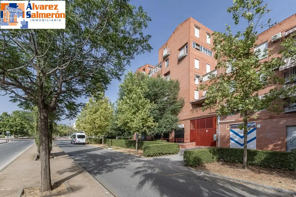 Vista exterior de Piso en venta en Granada con Balcón