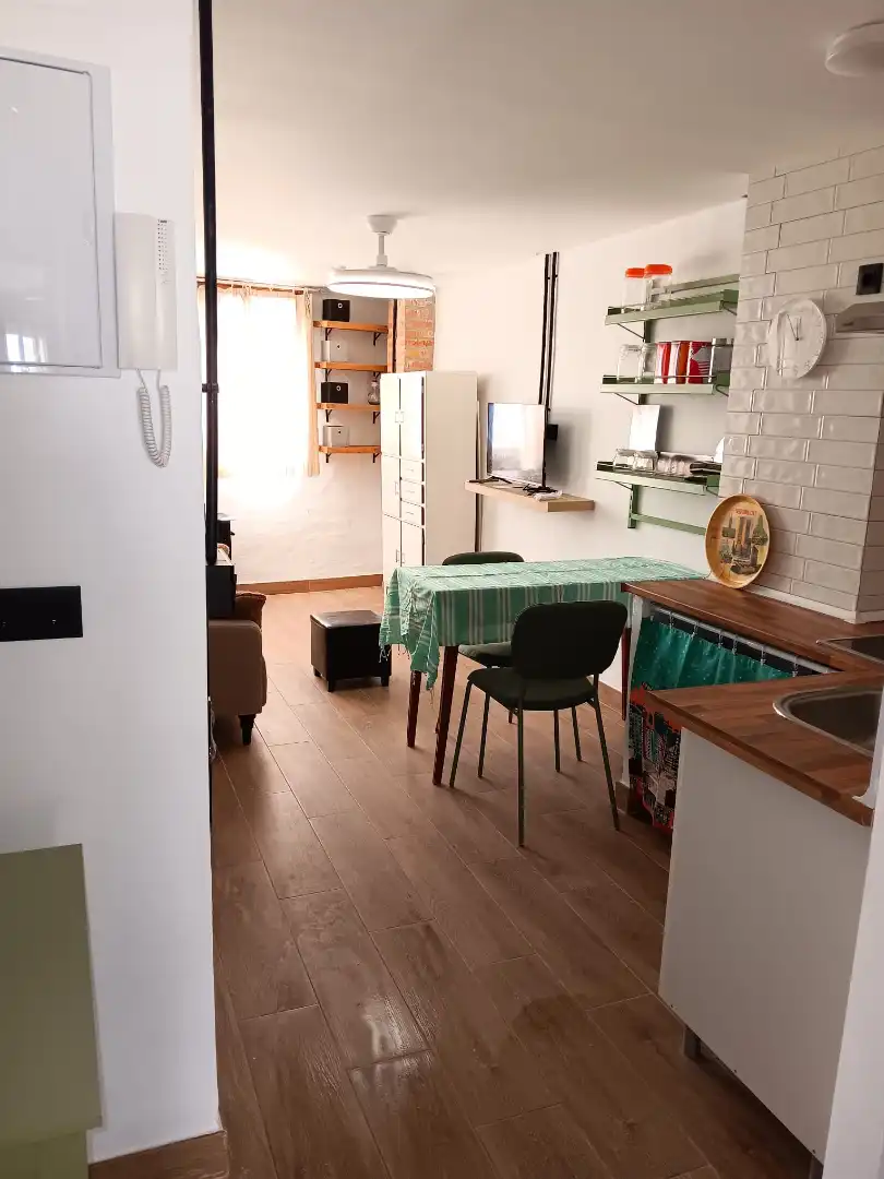 Kitchen of Apartments for rent in Álora  with Air Conditioner, Furnished and Washing machine