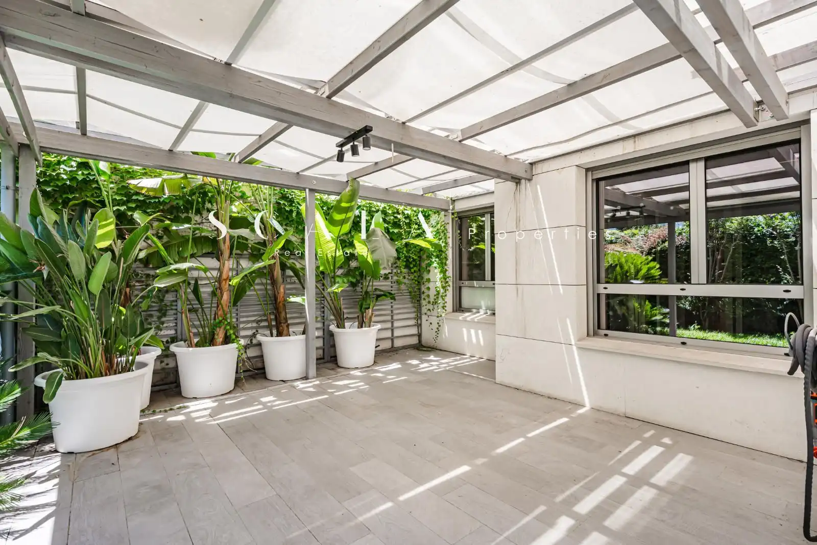 Terrasse von Wohnung zur Miete in Madrid mit Klimaanlage, Heizung und Privatgarten