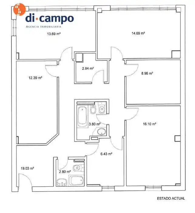 Flat for sale in Valladolid  with Heating