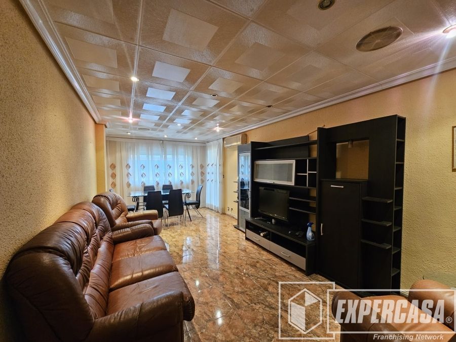 Living room of Apartment for sale in Silla  with Air Conditioner, Terrace and Furnished