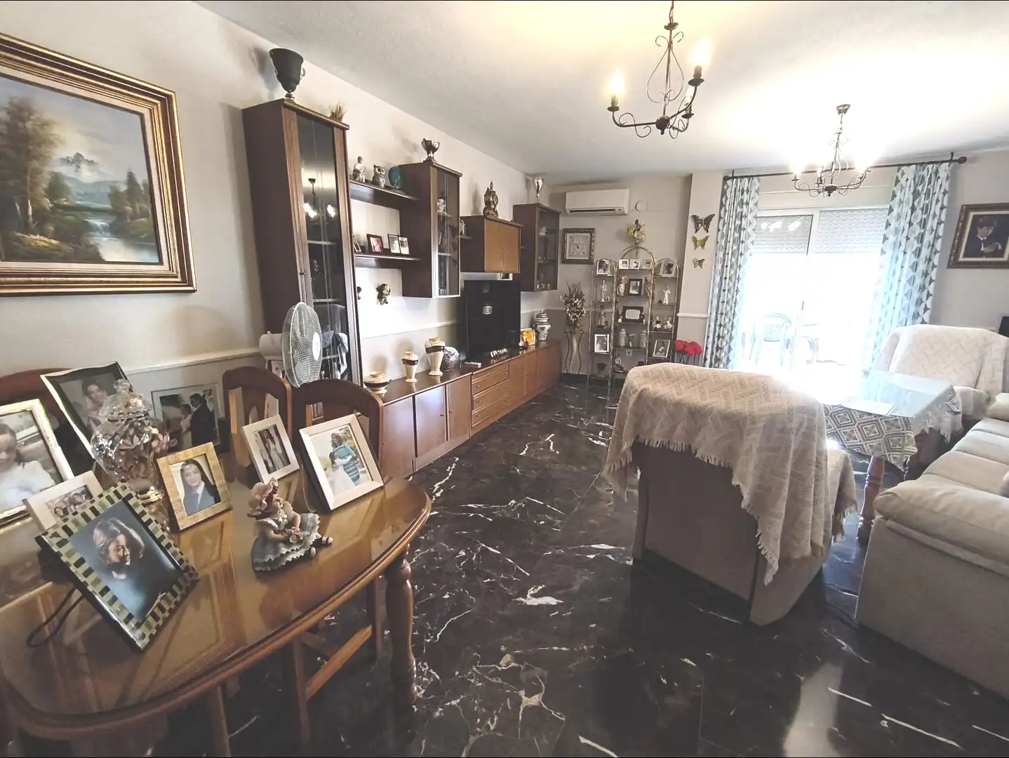 Sala d'estar de Àtic en venda en Maracena amb Aire condicionat, Calefacció i Terrassa