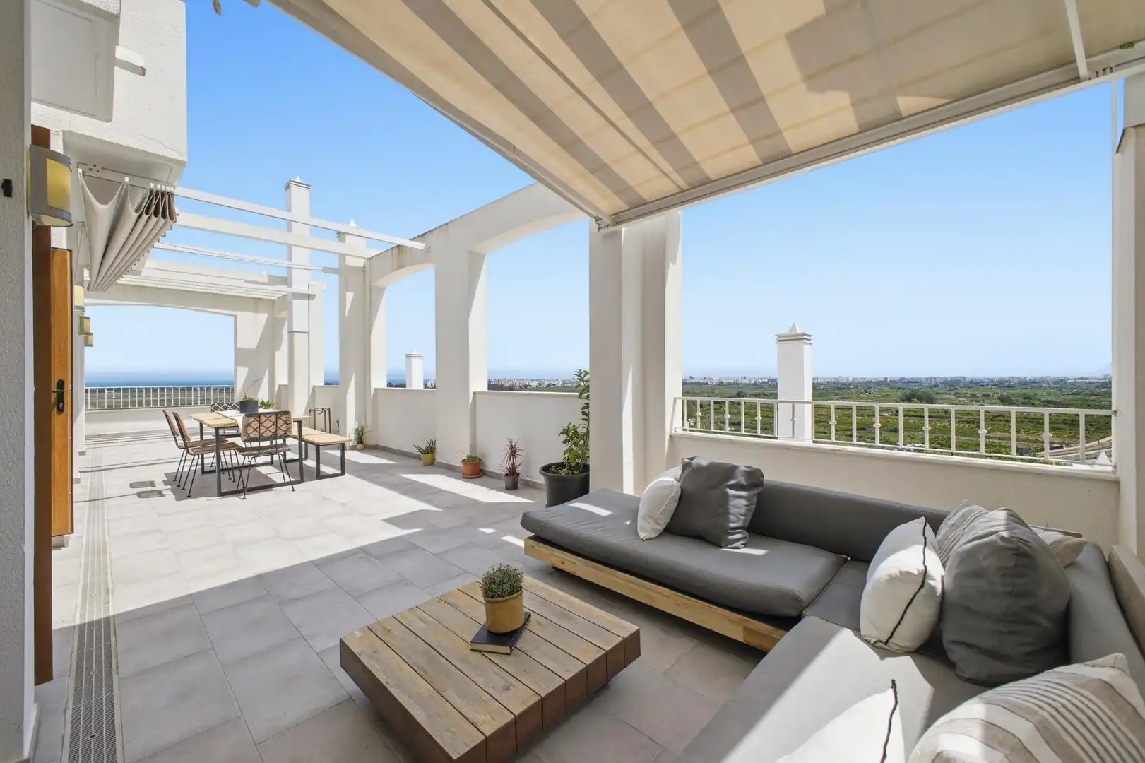Terraza de Ático en venta en Xeresa con Aire acondicionado, Jardín privado y Terraza