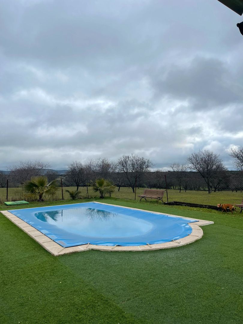 Swimming pool of House or chalet for sale in Plasencia  with Private garden, Storage room and Swimming Pool