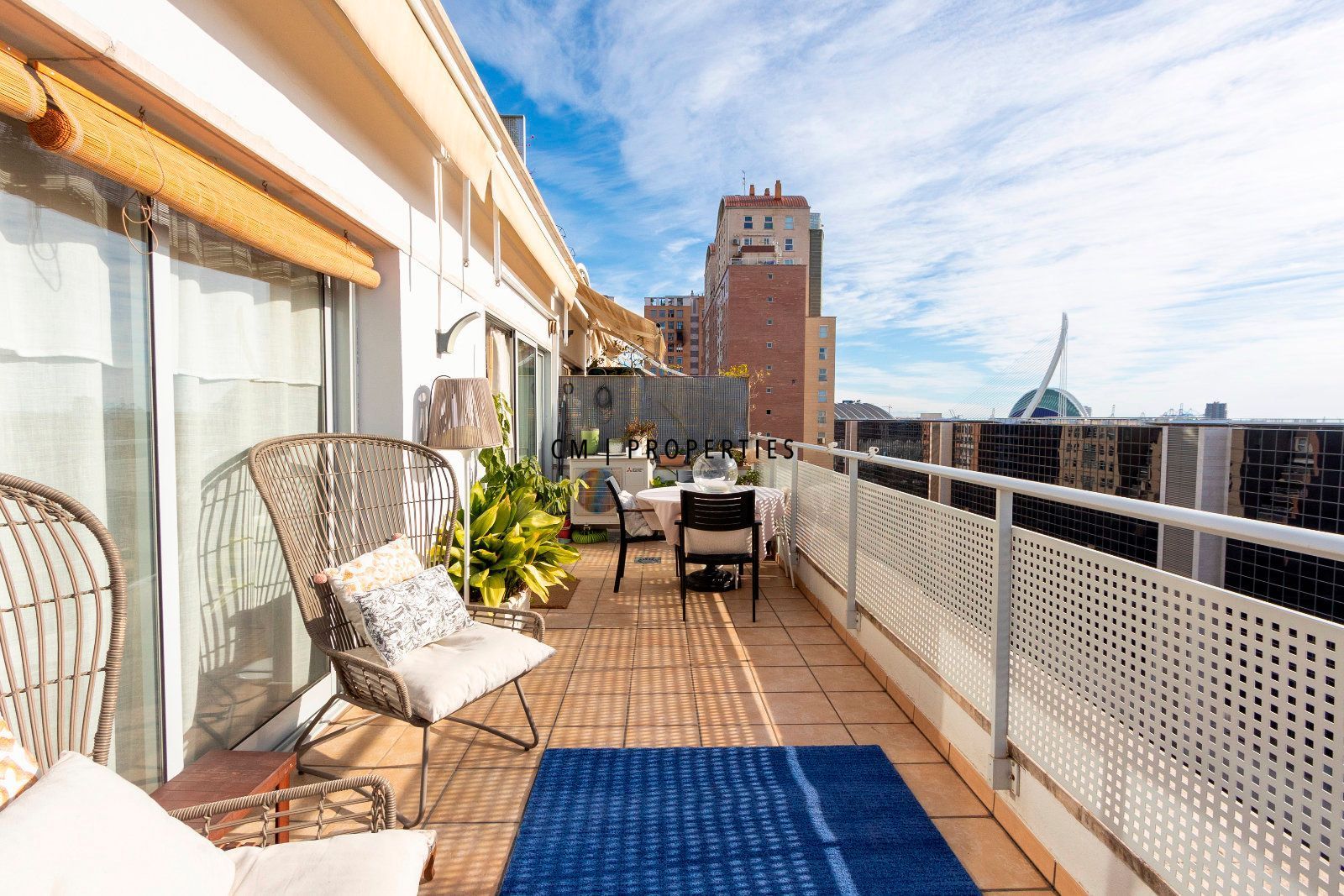 Terrassa de Pis en venda en  Valencia Capital amb Aire condicionat, Calefacció i Terrassa