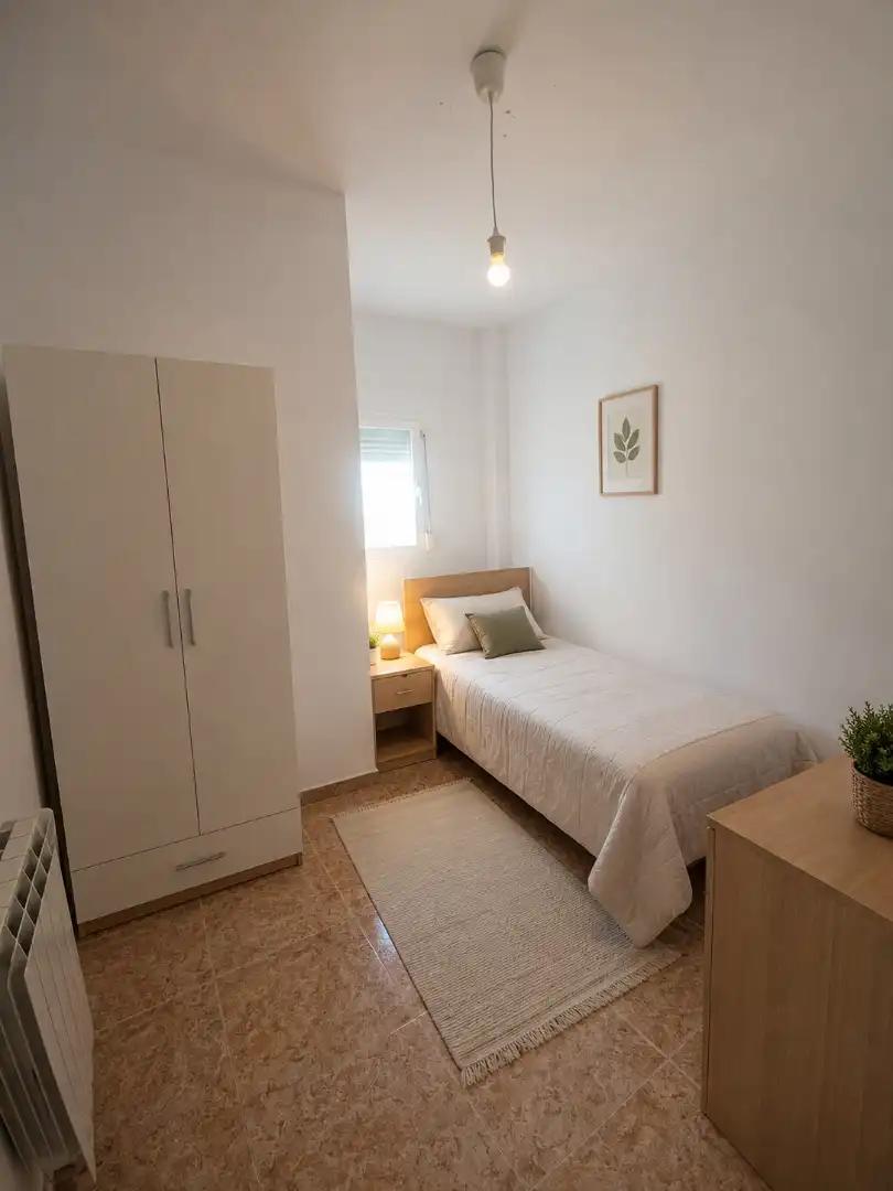 Schlafzimmer von Dachboden zum Verkauf in Sant Andreu de la Barca mit Heizung, Terrasse und Abstellraum