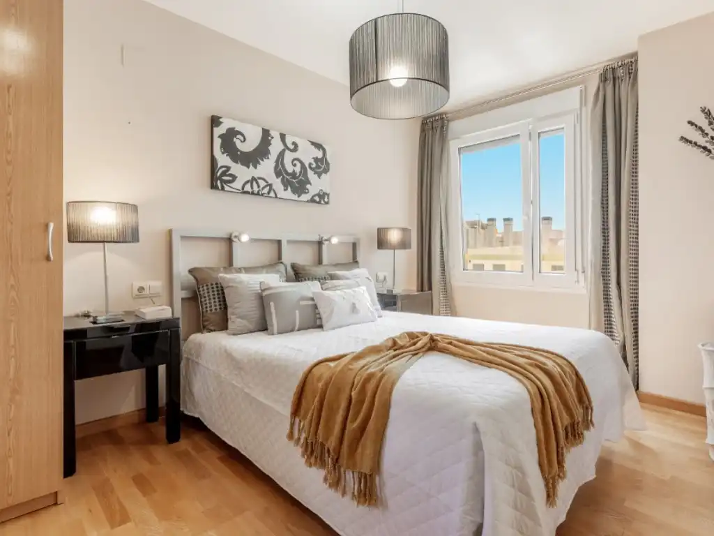 Bedroom of Attic for sale in El Campello  with Air Conditioner, Private garden and Terrace