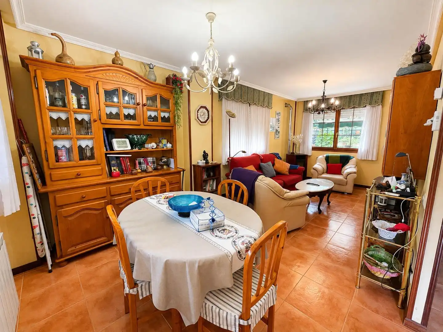 Living room of Houses for sale in Argoños   with Heating, Private garden and Community pool