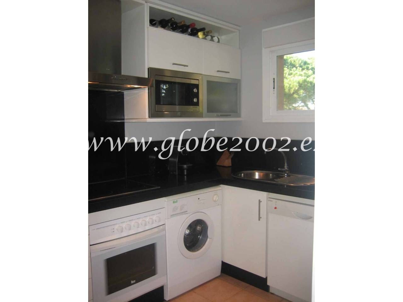 Kitchen of Single-family semi-detached to rent in Chiclana de la Frontera  with Air Conditioner, Terrace and Furnished