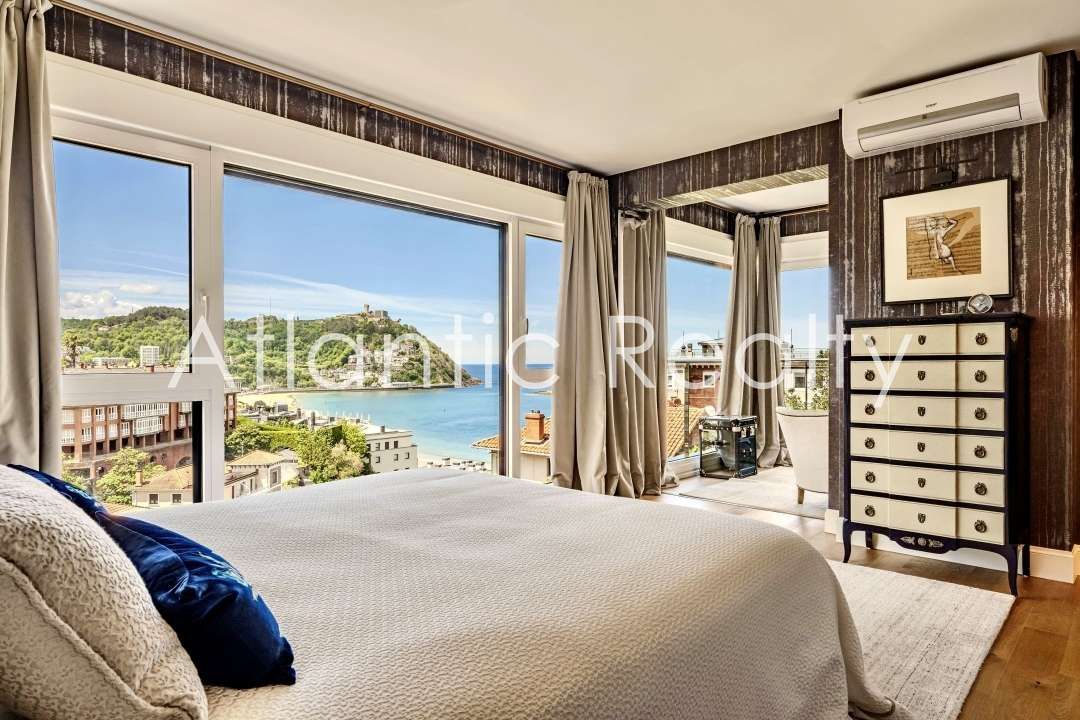 Dormitori de Casa o xalet de lloguer en Donostia - San Sebastián  amb Aire condicionat, Calefacció i Jardí privat
