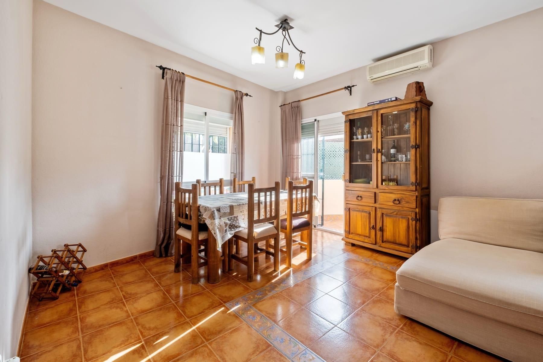Dining room of Single-family semi-detached for sale in Málaga Capital  with Terrace