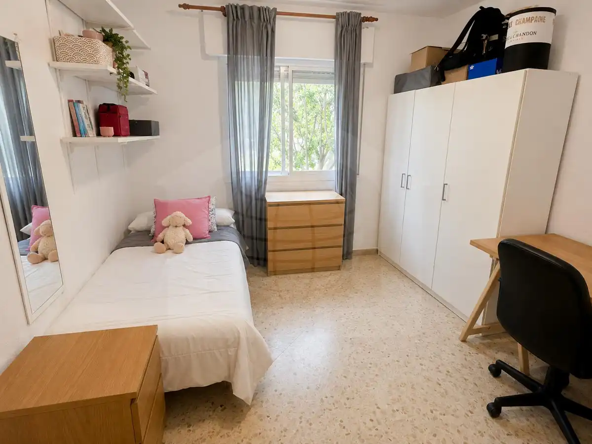 Bedroom of Flat for sale in Málaga  with Terrace, Storage room and Balcony
