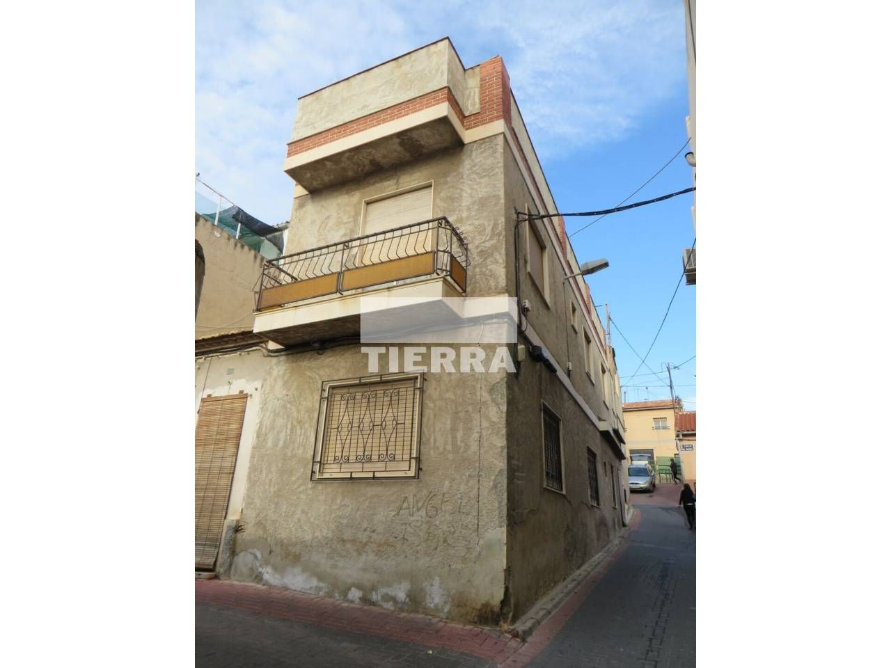 Exterior view of Single-family semi-detached for sale in Molina de Segura