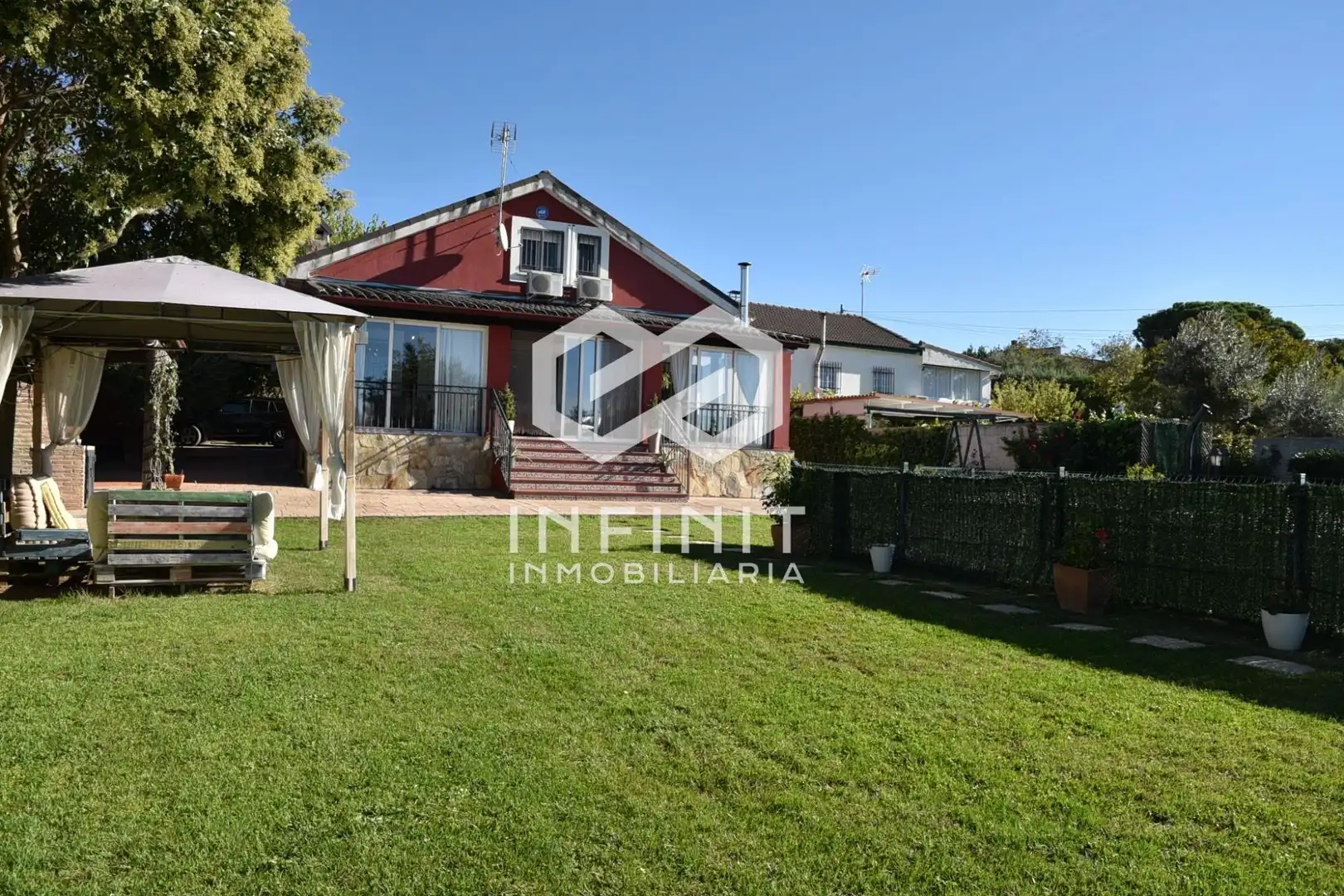 Garden of Houses for sale in Ribatejada, Madrid