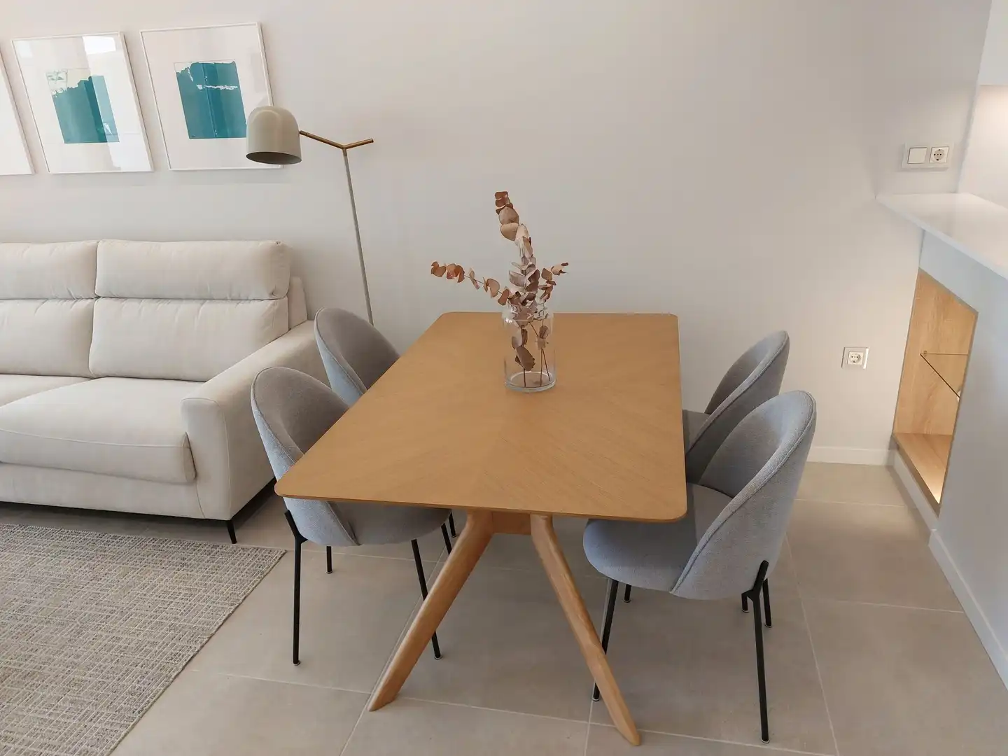 Dining room of Apartments for sale in Dénia  with Terrace and Community pool