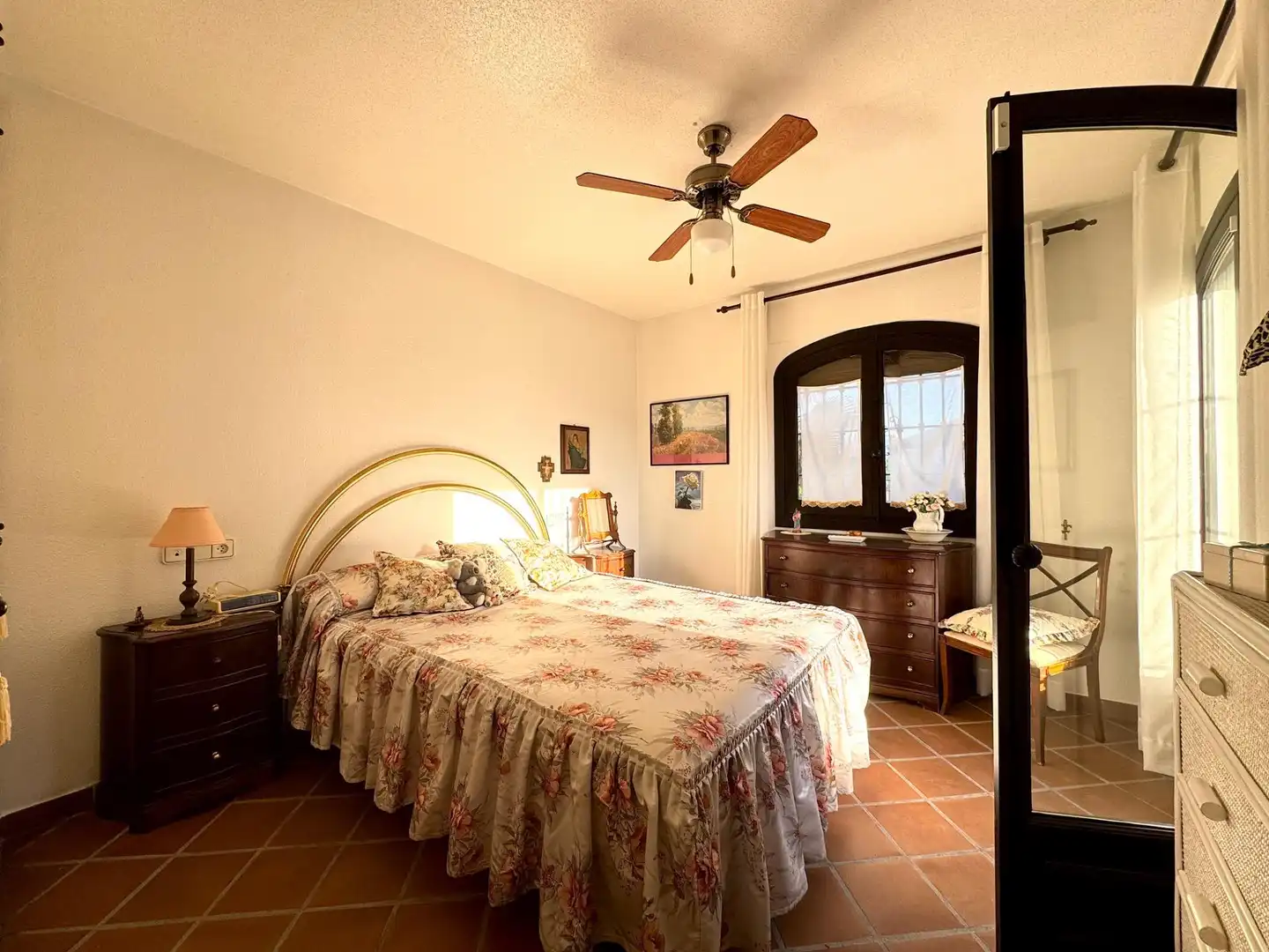Bedroom of Houses for sale in Mutxamel  with Air Conditioner, Private garden and Terrace