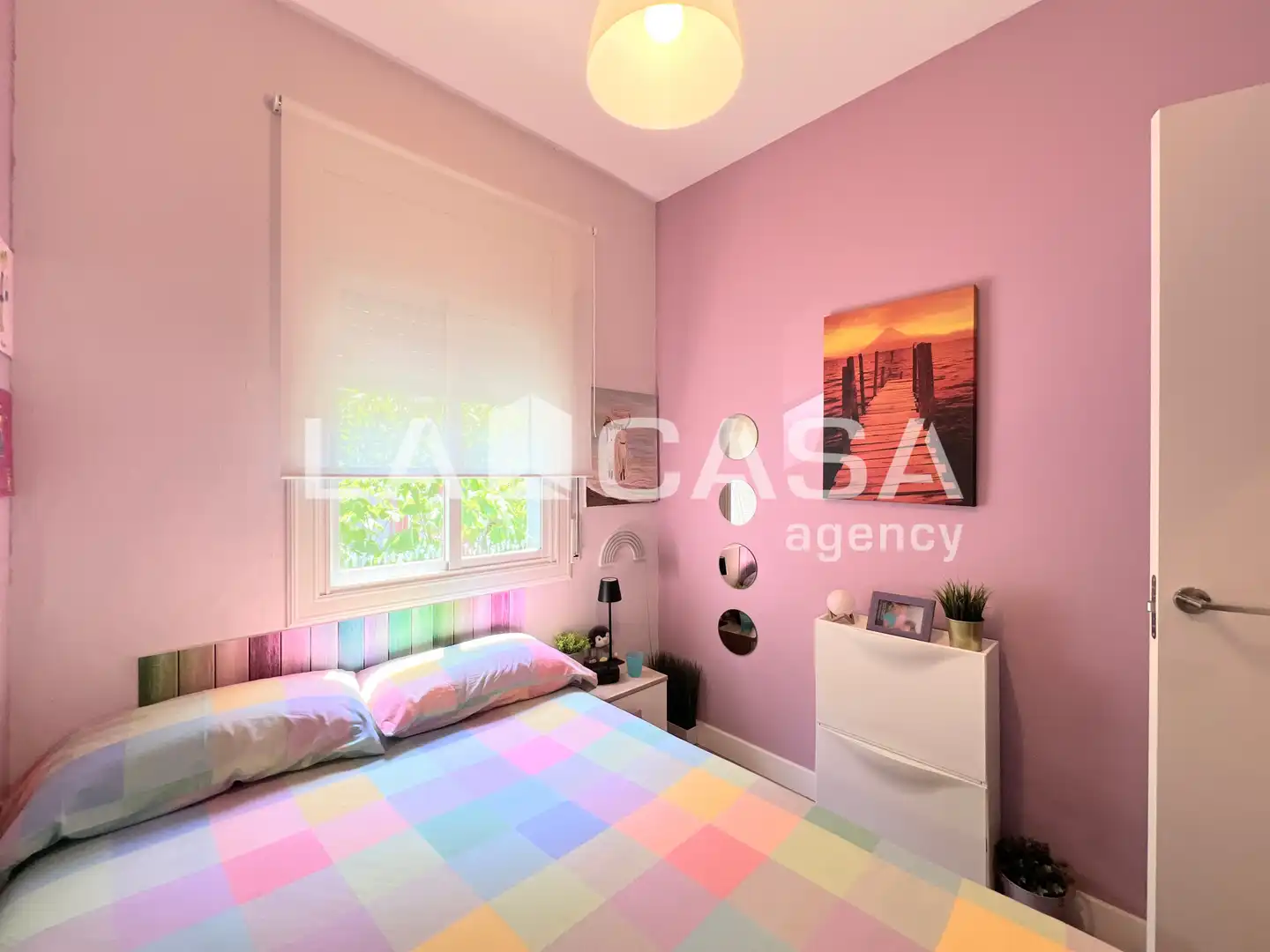 Schlafzimmer von Wohnung zum Verkauf in Badalona mit Balkon