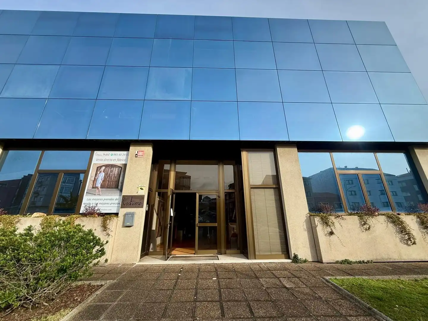 Exterior view of Industrial buildings for sale in Arteixo