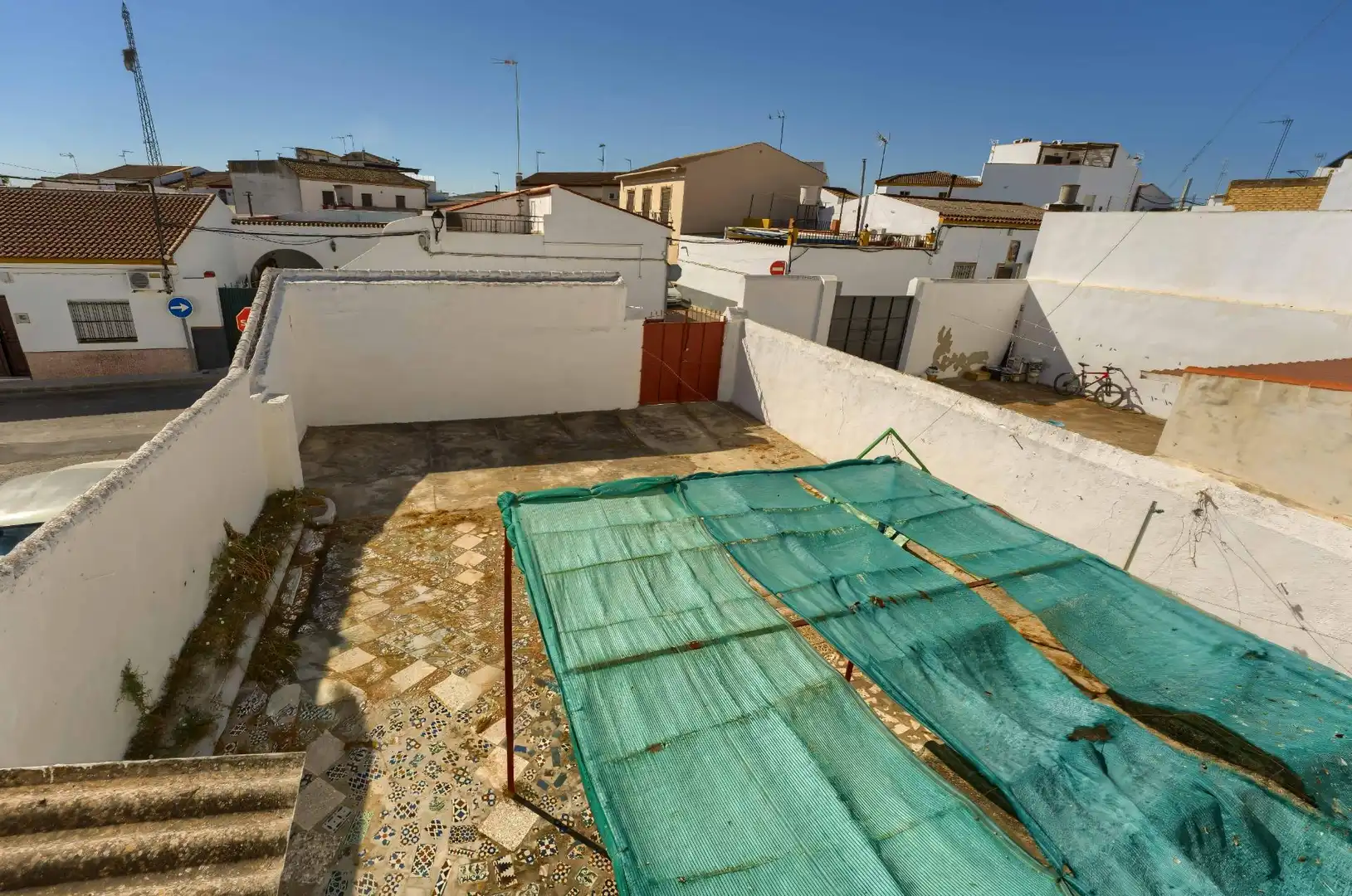 Vista exterior de Casa o xalet en venda en Aznalcázar amb Jardí privat