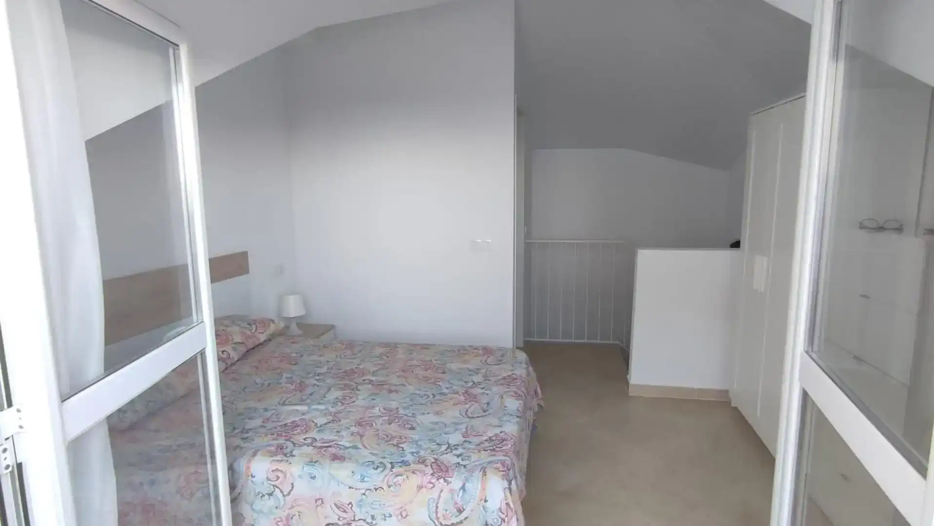Schlafzimmer von Maisonette zur Miete in Benalmádena mit Klimaanlage und Balkon