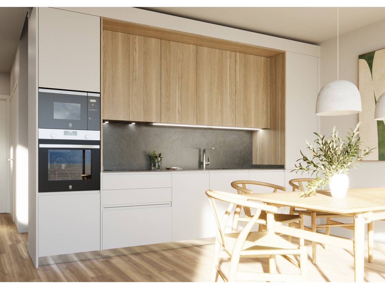 Kitchen of House or chalet for sale in  Murcia Capital  with Private garden, Terrace and Swimming Pool