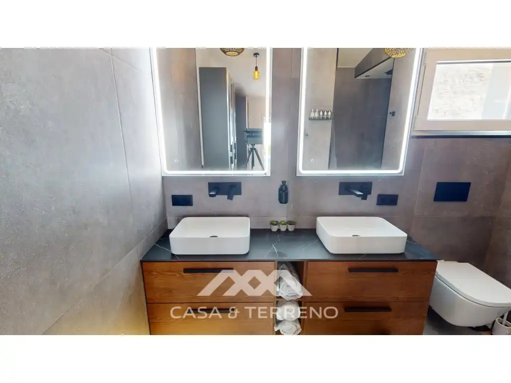 Baño de Casa o chalet en venta en Algarrobo con Aire acondicionado, Calefacción y Jardín privado