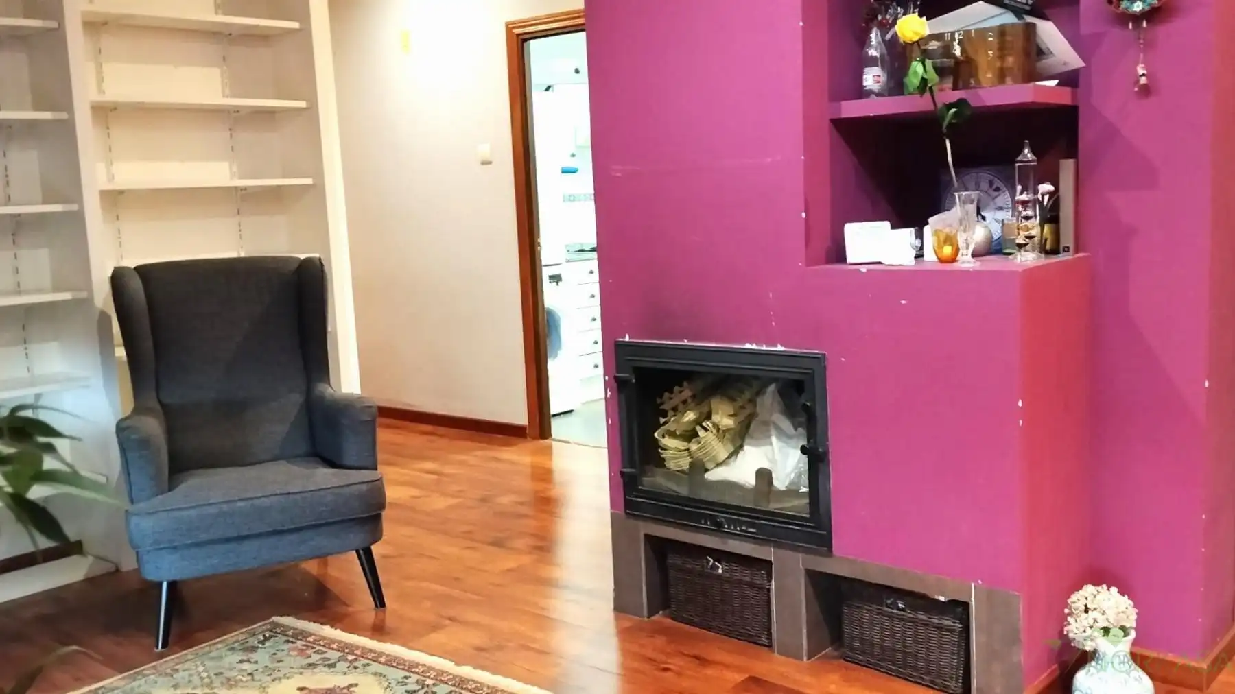 Living room of Flat for rent in Oviedo   with Heating, Furnished and Pets allowed