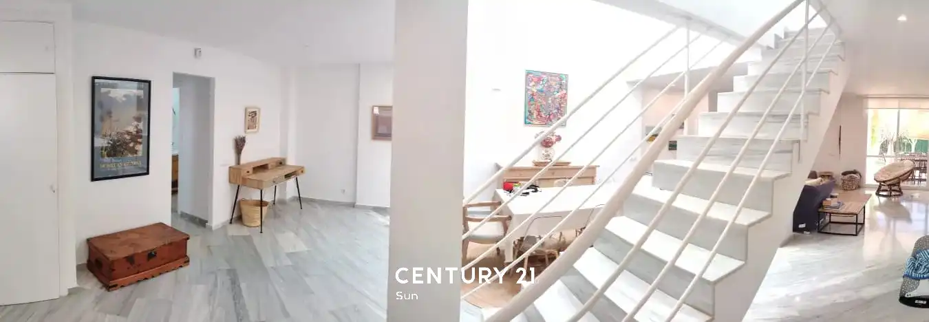 Comedor de Casa o chalet de alquiler en Estepona con Aire acondicionado, Jardín privado y Terraza