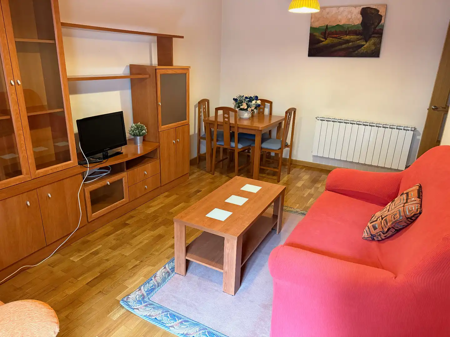 Sala de estar de Apartamento en venta en León Capital  con Calefacción, Parquet y Terraza