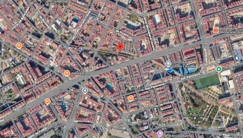 Exterior view of Flat for sale in  Valencia Capital  with Balcony