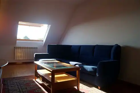 Sala de estar de Ático en venta en Boiro con Calefacción, Parquet y Trastero
