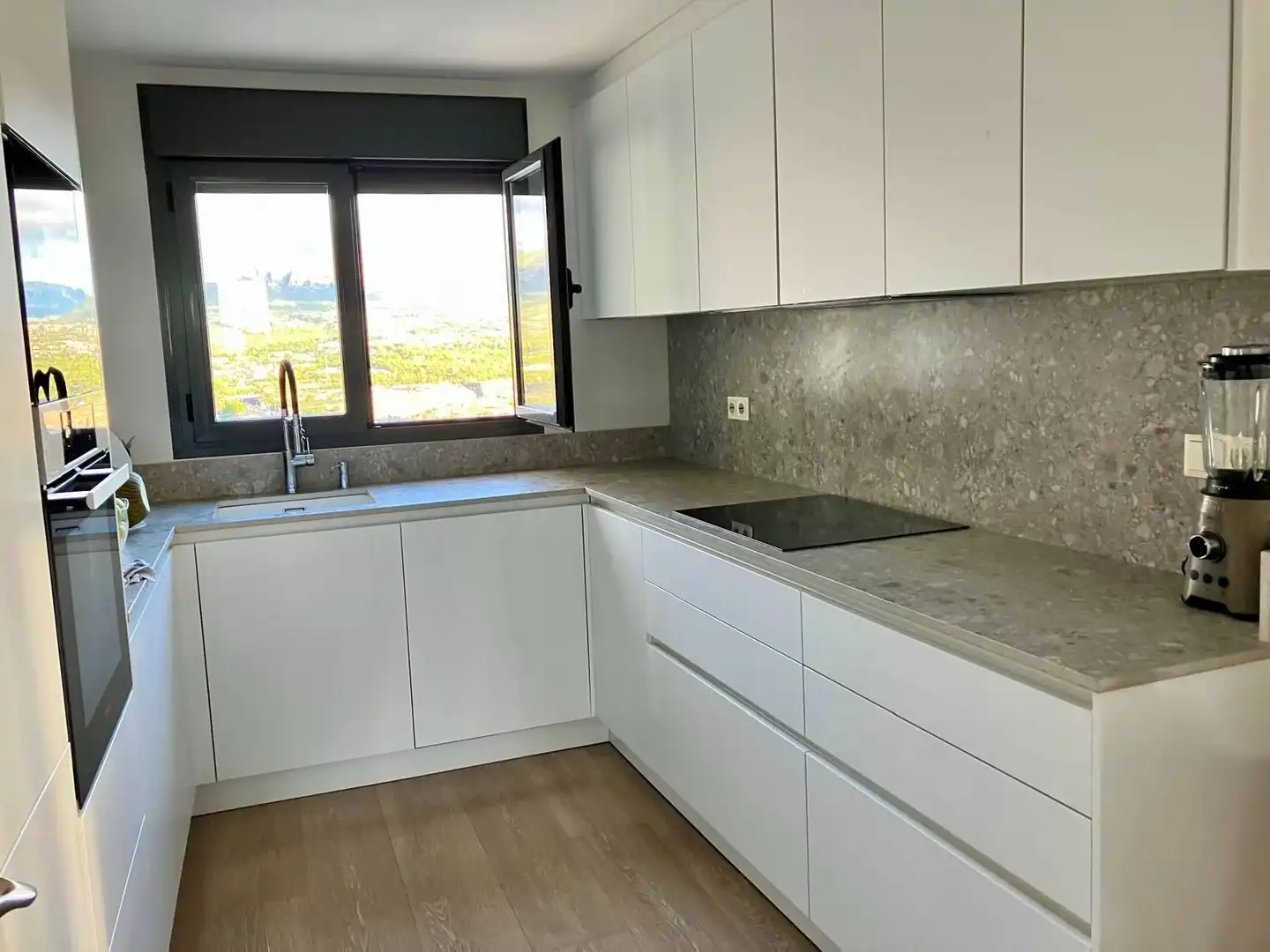 Kitchen of Attic for rent in Benidorm  with Community pool